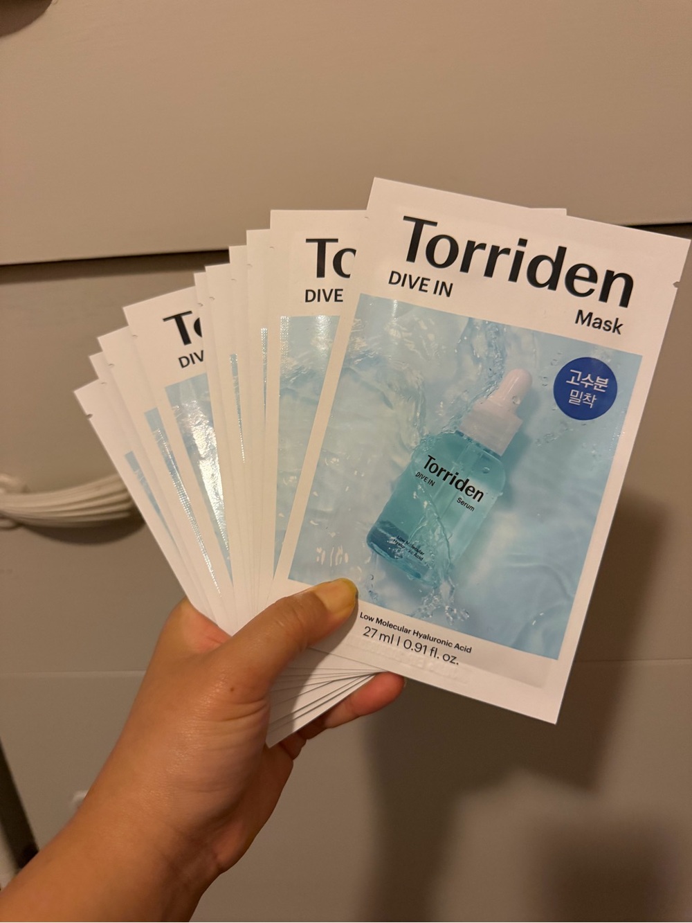 torrid Torriden Dive In Hydrating Blue Sheet Mask - Blue